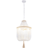 Buy Boho Bali Style Beaded Chandelier Lamp White 59829 - prices