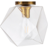 Buy Crystal Ceiling Lamp - Retro Design Flush Mount - Avo Transparent 59832 at Privatefloor