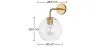 Wall Lamp - Glass Ball - Melissa image 7