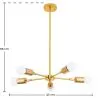 Ceiling Lamp - Design Pendant Lamp - 5 Arms - Tristan image 7