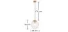 Globe Design Ceiling Lamp - Crystal Pendant Lamp - Alvis image 7