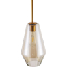 Buy Classy Glass Shade Hanging Lamp Beige 59838 at Privatefloor