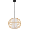 Buy Bamboo Ceiling Lamp - Boho Bali Design Pendant Lamp - Kaula Natural wood 59851 - in the EU
