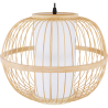 Buy Bamboo Ceiling Lamp - Boho Bali Design Pendant Lamp - Kaula Natural wood 59851 at Privatefloor
