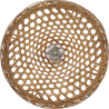 Buy Bamboo Ceiling Lamp - Boho Bali Design Pendant Lamp - Flora Natural wood 59854 Home delivery