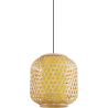 Buy Boho Bali Style Handmade Woven Bamboo Pendant Lamp Natural wood 59855 in the Europe