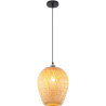 Buy Bamboo Ceiling Lamp - Boho Bali Design Pendant Lamp - Gina Natural wood 59856 - prices