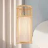 Bamboo Ceiling Lamp - Boho Bali Style Pendant Lamp - Lawan image 7