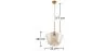 Crystal Ceiling Lamp - Vintage Design Pendant Lamp - Erik image 7