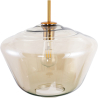 Buy Adjustable Glass Pendant Lamp Beige 59858 at Privatefloor