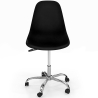Buy Office Chair with Castors - Swivel Desk Chair - Denisse White 59863 - in the EU