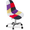 Buy Denisse Office Chair - Patchwork Tessa  Multicolour 59865 with a guarantee