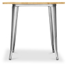 Buy Stylix Dining Table - 80 cm - Light Wood Steel 59874 - prices