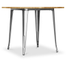 Buy Stylix Dining Table - 80 cm - Light Wood Steel 59874 in the Europe