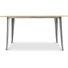 Buy Stylix Dining Table - 140 cm - Light Wood Steel 59876 - prices