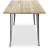 Buy Stylix Dining Table - 140 cm - Light Wood Steel 59876 in the Europe