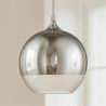  Design Ball Ceiling Lamp - Chrome Metal Pendant Lamp - Speculum image 7