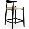 Boho Bali Design Wooden Stool - 65cm - Elb image 7