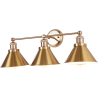 Buy Design 3-Light Wall-Lamp Gold 59883 at Privatefloor