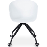 Buy Office Chair with Armrests - Desk Chair with Castors - Guy - Joan White 59885 - in the EU