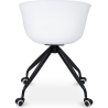 Buy Office Chair with Armrests - Desk Chair with Castors - Guy - Joan White 59885 Home delivery