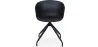 Upholstered Office Chair with Armrests - Black Design Desk Chair - Jodie - Joan image 7