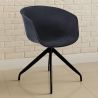 Office Chair with Armrests - Black Designer Desk Chair - Jodie image 7