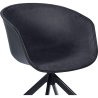 Buy Chair  Jodie Black Office  Dark grey 59890 - in the EU