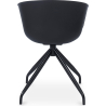 Buy Office Chair with Armrests - Black Designer Desk Chair - Jodie Dark grey 59890 Home delivery