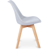 Buy Nordic Style Padded Dining Chair - Aru Light grey 59892 at Privatefloor
