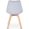 Buy Nordic Style Padded Dining Chair - Aru Light grey 59892 Home delivery