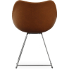 Buy Dining Chair with Armrests - Leatherette - PU - Stylix - Black - Clun Cognac 59894 Home delivery