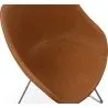 Dining Chair with Armrests - Leatherette - PU - Stylix - Black - Clun image 7