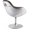 Buy Tulip Aviator Armchair - Microfiber Aged Leather Effect Brown 25622 - prices