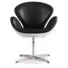 
Armchair with Armrests - Aviator Style - Upholstered in Leather - Via image 7