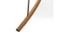 Padded Rocking Chair - Scandinavian Design - Ruma image 7