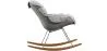 Padded Rocking Chair - Scandinavian Design - Ruma image 7