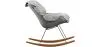 Padded Rocking Chair - Scandinavian Design - Ruma image 7