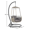 Buy Garden Hanging Chair - Adan Grey 59898 - prices