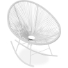 Buy Acapulco Rocking Chair - White legs - New edition Dark blue 59902 - prices