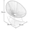 Outdoor Chair - Garden Chair - Rocking Chair - New Edition - Acapulco image 7