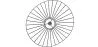 Ceiling Lamp - Pendant Lamp Pamela Design - 80cm - Vertical image 7