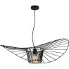 Buy Vertical Hanging Lamp 80cm - Metal Black 59903 - prices