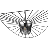 Buy Ceiling Lamp - Pendant Lamp Pamela Design - 80cm - Vertical Black 59903 at Privatefloor