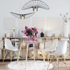 Buy Ceiling Lamp - Pendant Lamp Pamela Design - 80cm - Vertical Black 59903 with a guarantee
