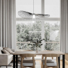 Buy Vertical Hanging Lamp 80cm - Metal Black 59903 - in the EU