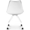 Office Chair with Wheels - White Desk Chair - Canva image 7