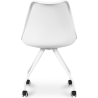 Buy Office Chair with Wheels - White Desk Chair - Canva White 59904 with a guarantee