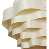 Buy Wooden Ceiling Lamp - Boho Bali Design Pendant Lamp - Aura Natural wood 59907 at Privatefloor