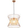 Buy Retro Style Metal Hanging Lamp Gold 59908 - prices